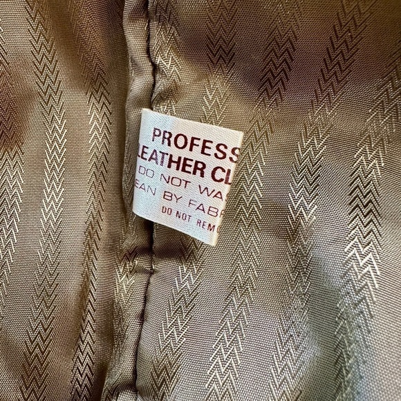 CORTEFIEL DE ESPAÑA, MENS, BROWN LEATHER JACKET. MADE IN SPAIN. SIZE 40 - Picture 10 of 10